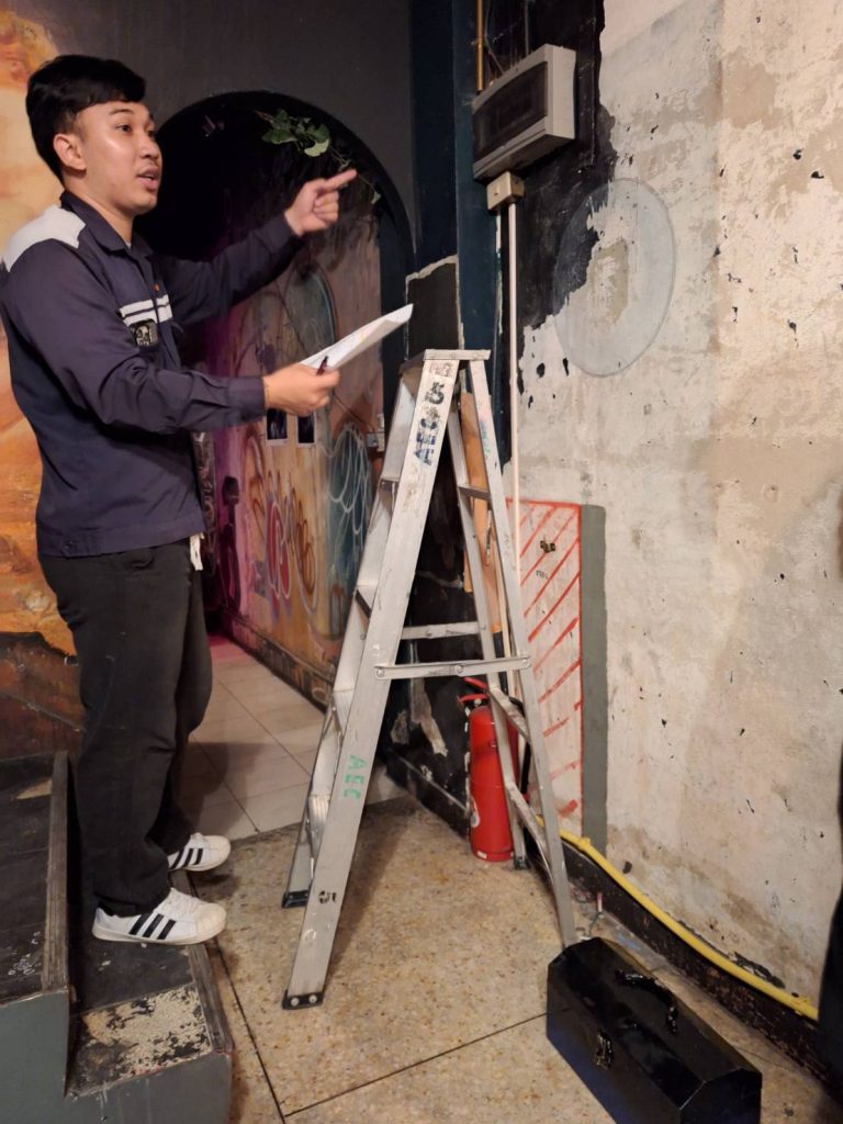 ตรวจเช็กหน้างาน