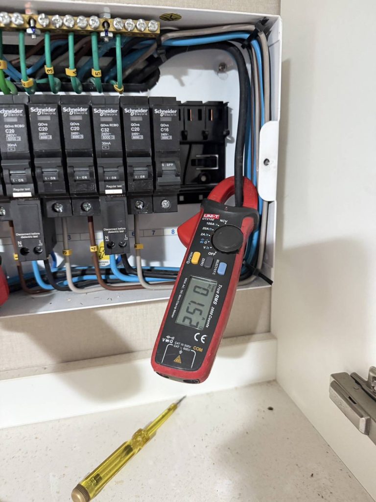 วัดไฟตู้คอนซูมเมอร์