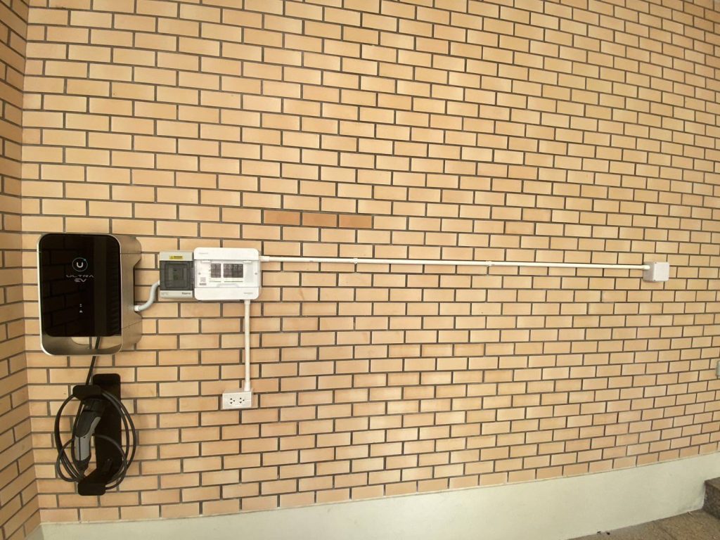 งานติดตั้ง EV Charger