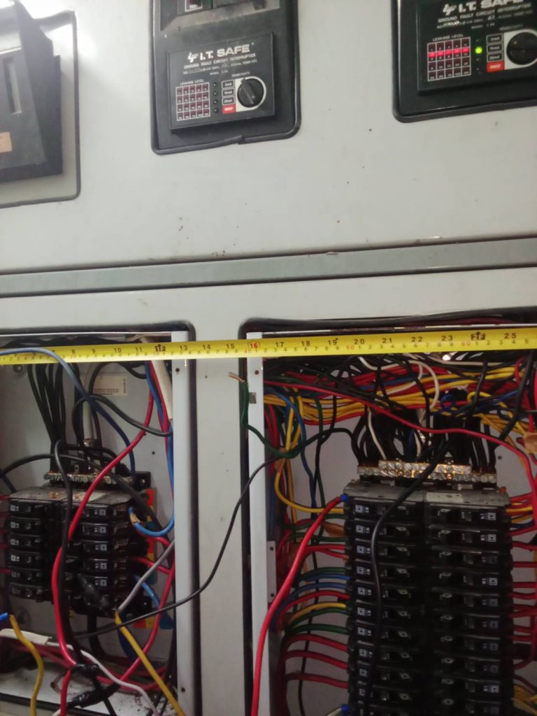 วัดระยะตู้โหลดเซ็นเตอร์