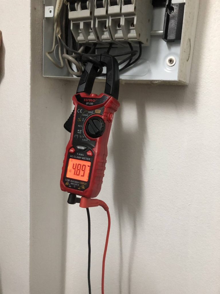 วัดไฟตู้คอนซูมเมอร์