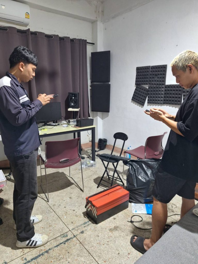 ตรวจเช็กหน้างานพร้อมให้คำแนะนำ