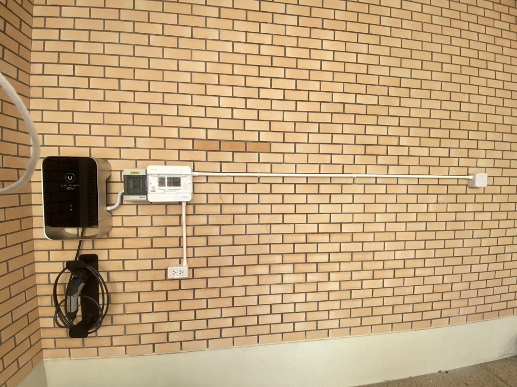 งานติดตั้ง EV Charger