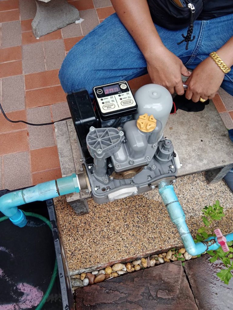 ตรวจเช็กปั๊มน้ำ