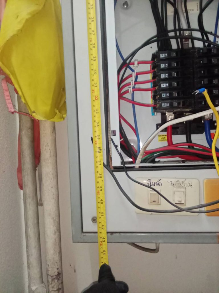 วัดระยะตู้โหลดเซ็นเตอร์