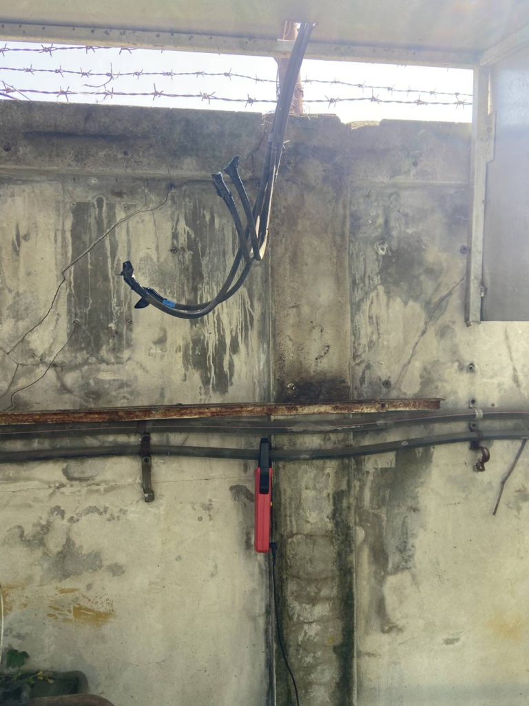 สายเมนเตรียมติดตั้ง