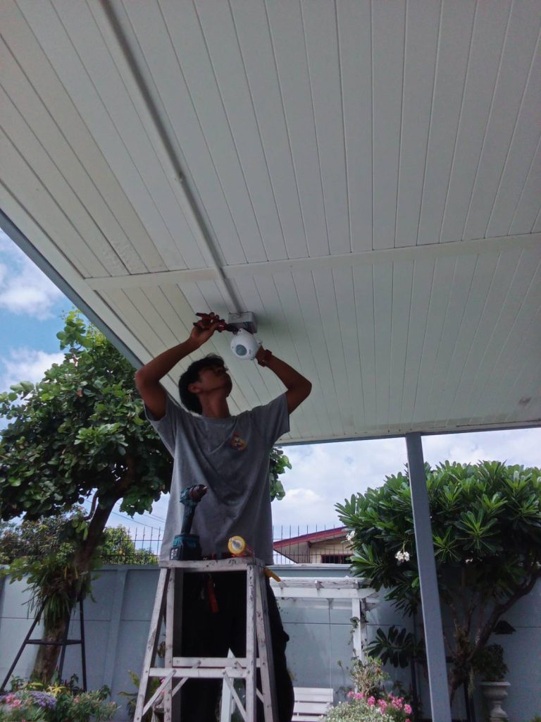 ติดตั้งเซ็นเซอร์ตรวจจับการเคลื่อนไหว