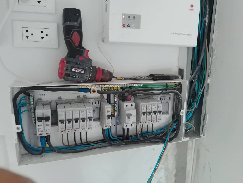 งานติดตั้งตู้คอนซูมเมอร์