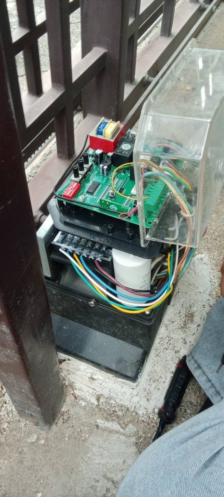 ตรวจเช็กมอเตอร์ประตูรีโมท