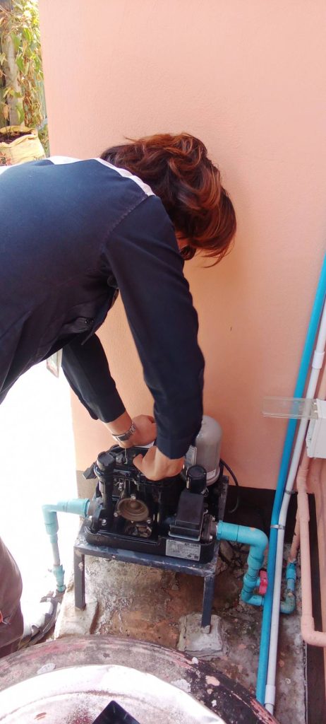 ติดตั้งปั๊มน้ำ