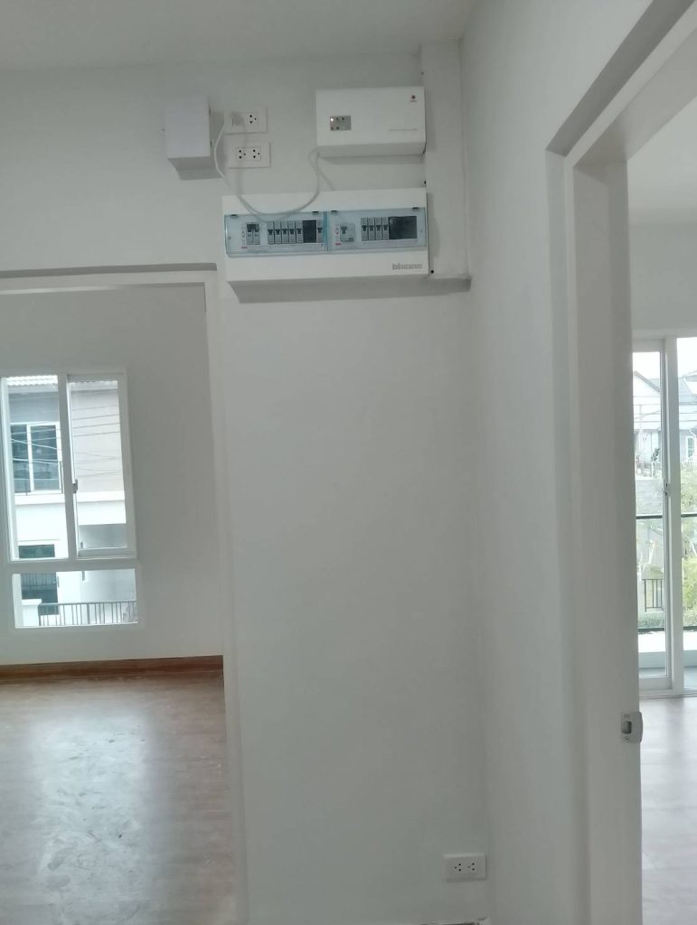 งานติดตั้งตู้คอนซูมเมอร์