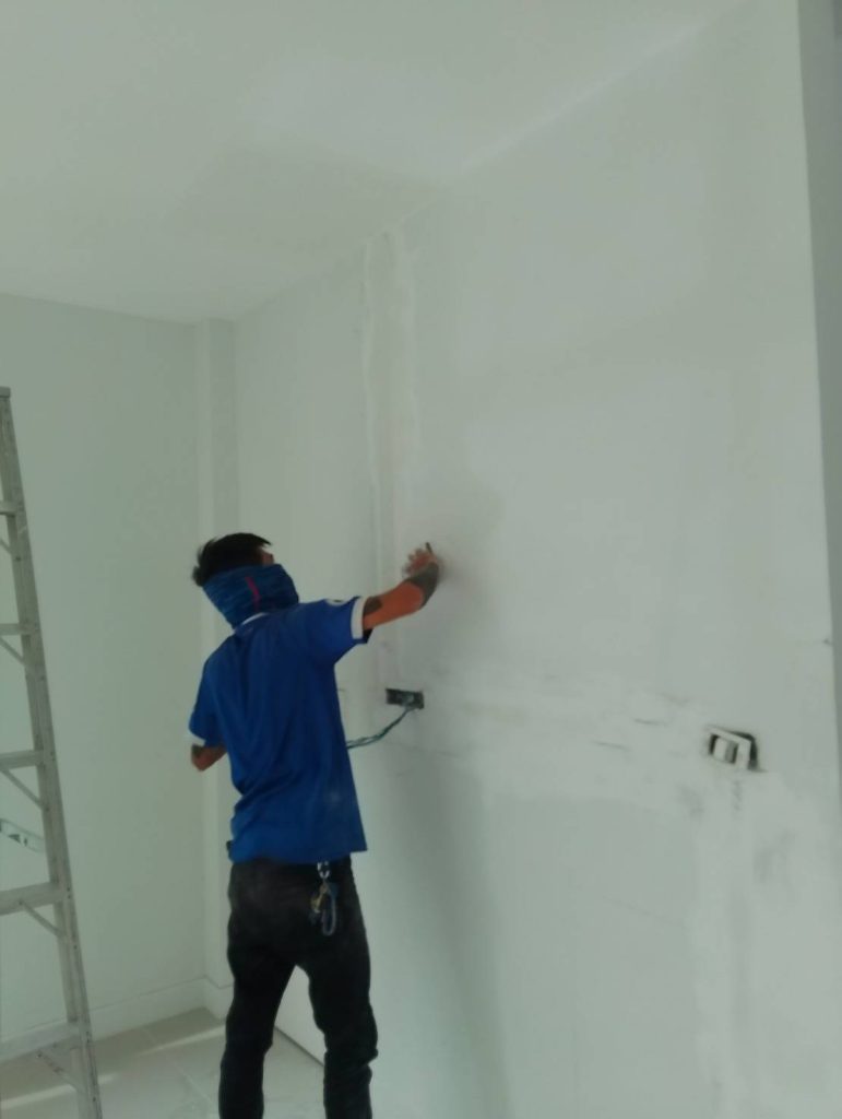 เก็บงานหลังติดตั้ง