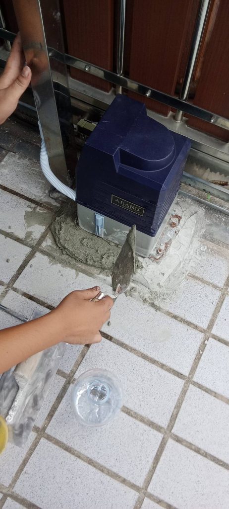 เก็บงานมอเตอร์ประตูรีโมท