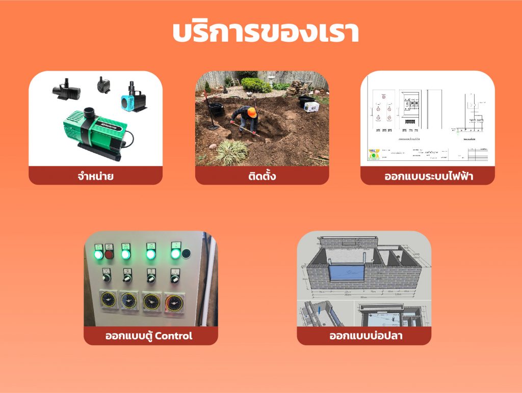 บริการ งานที่เรารับจ้าง