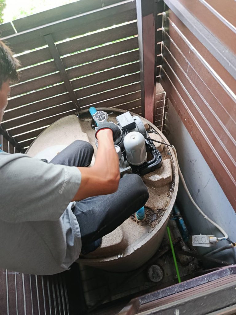 ซ่อมเครื่องปั๊มน้ำ