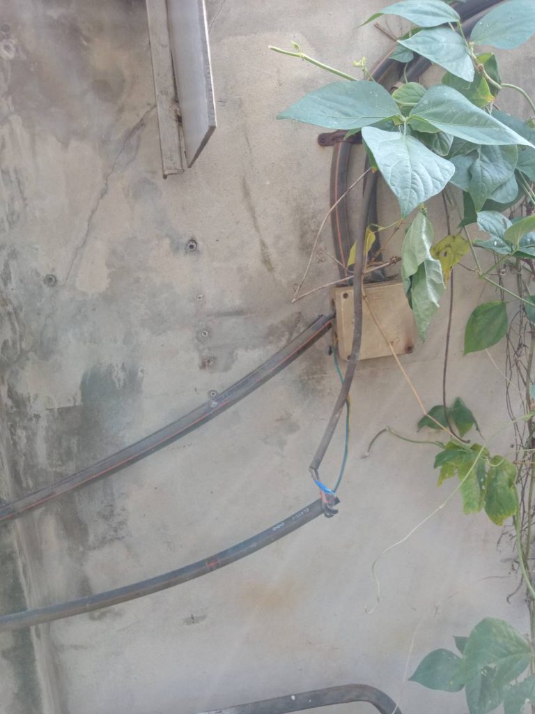 แนวท่อสายไฟที่ต้องได้รับการแก้ไข