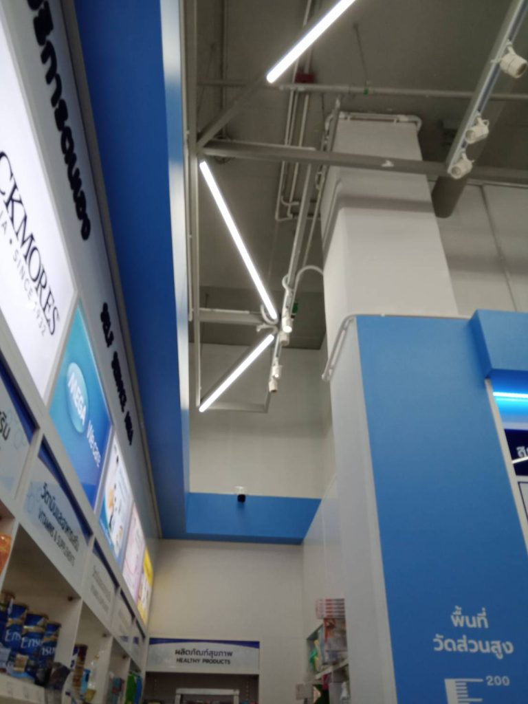 งานติดตั้งไฟแสงสว่าง