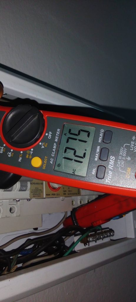 วัดไฟตู้คอนซูมเมอร์