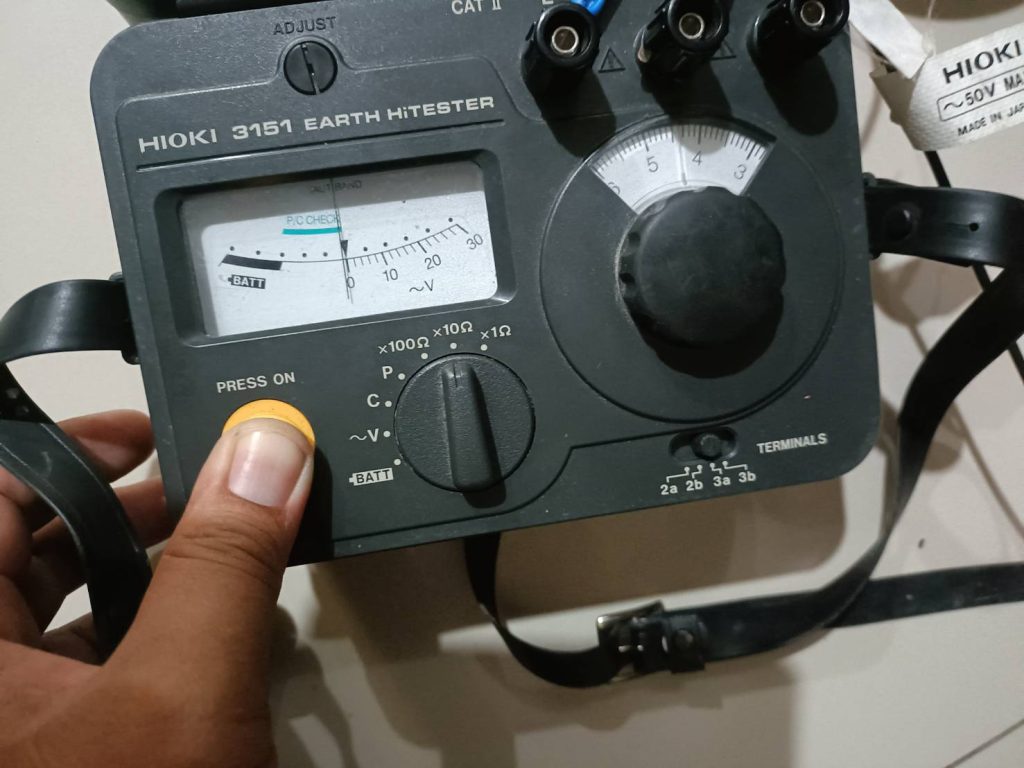 วัดค่าต้านทานดิน