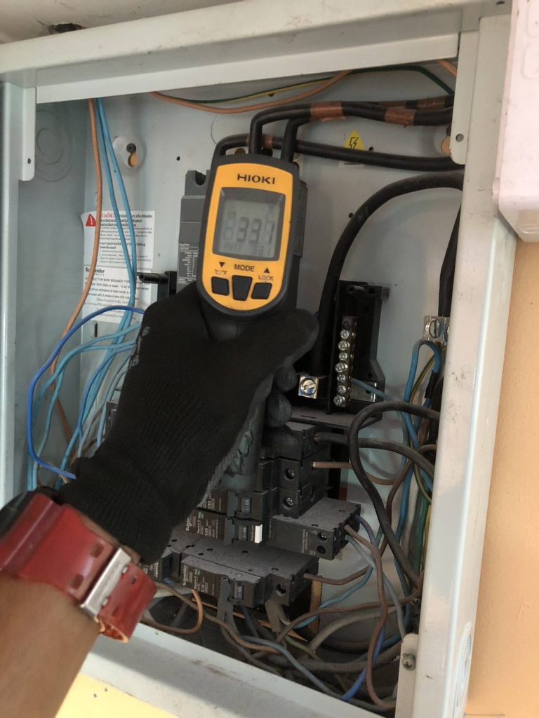 วัดความร้อนเมนเบรกเกอร์