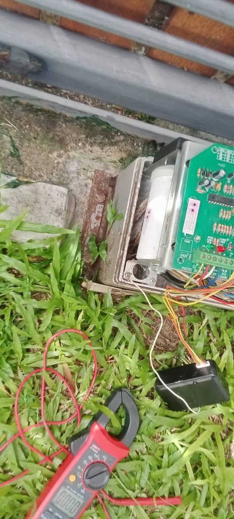 ติดตั้งมอเตอร์ประตูรีโมท