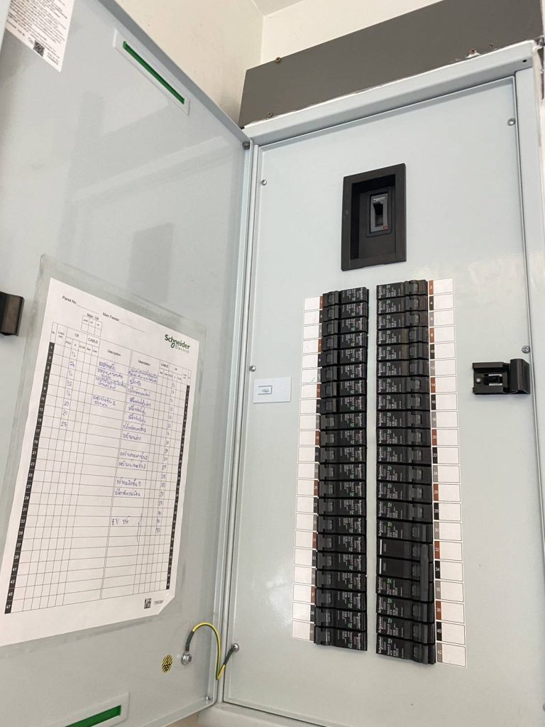 งานติดตั้งตู้โหลดเซ็นเตอร์