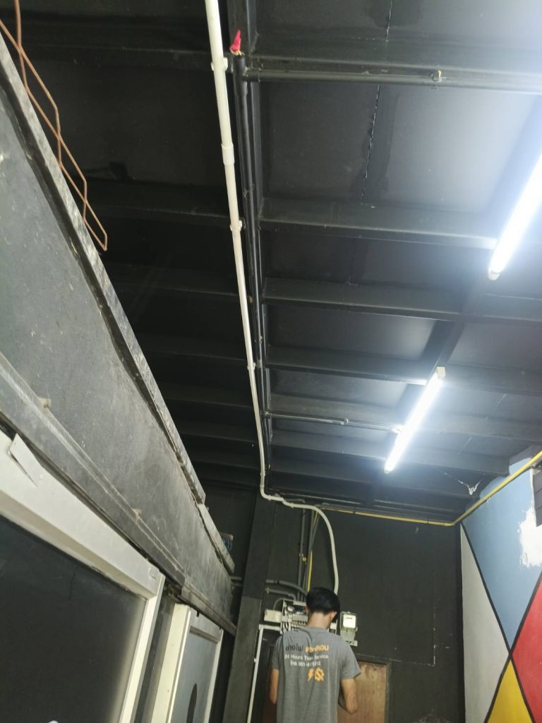 เข้าเช็กหน้างานเตรียมการซ่อม