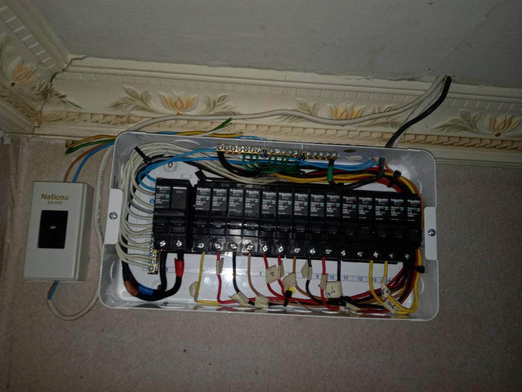 ติดตั้งสายกราวน์