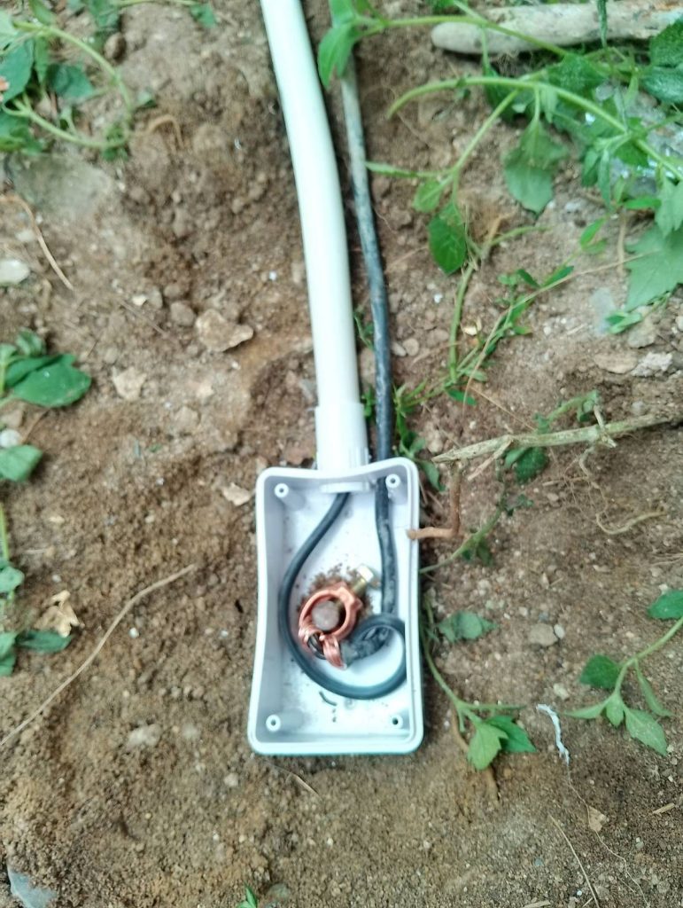 ติดตั้งสายกราวน์