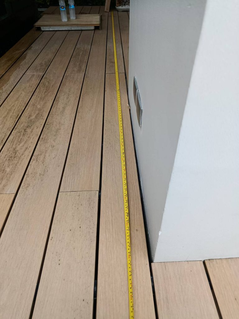 วัดระยะเตรียมติดตั้ง