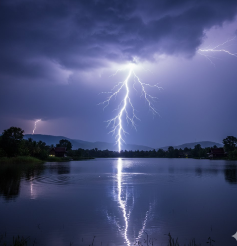 ฟ้าผ่าบึงน้ำ