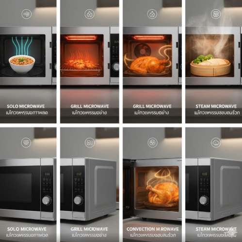 ไมโครเวฟแบบต่างๆ