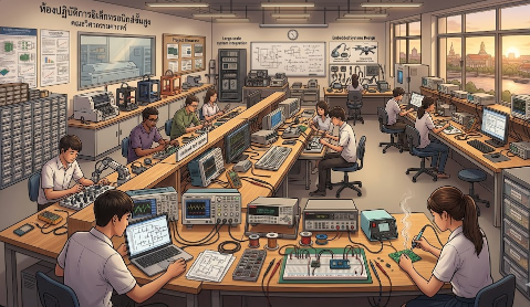 ห้องปฏิบัติการวิศวกรรมไฟฟ้าอิเล็คทรอนิค